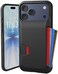 Smartish iPhone 17 Pro Max Wallet Case Wallet Slayer Vol 1 Slim Protective Credit Card Holder Drop Tested Hidden Credit Card Slot Cover for Apple iPhone 17 Pro Max Black Tie Affair