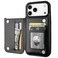 ONETOP Compatible with iPhone 17 Pro Max Wallet Case with Card Holder PU Leather Kickstand Card Slots Case Double Magnetic Clasp and Durable Shockproof Cover 69 Inch Black