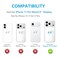 ONETOP Compatible with iPhone 17 Pro Max Wallet Case with Card Holder PU Leather Kickstand Card Slots Case Double Magnetic Clasp and Durable Shockproof Cover 69 Inch Black