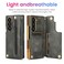 XIMAND for Samsung Galaxy Z Fold 6 Wallet Case with SPen Holder and Credit Card Holder Builtin Front Screen Flim ProtectorLuxurious Leather Magnetic Clasp KickstandGreen