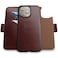Dreem Wallet Case for iPhone 16 Pro Revolutionary VertHor Phone Stand Magnetic Detachable Vegan Leather Flip Cover RFID Blocking Card Holder MagSafeFit Gift Box Fibonacci Coffee