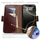 Dreem Wallet Case for iPhone 16 Pro Revolutionary VertHor Phone Stand Magnetic Detachable Vegan Leather Flip Cover RFID Blocking Card Holder MagSafeFit Gift Box Fibonacci Coffee