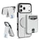 SkyEagle Compatible with Magsafe 2 in 1 Detachable iPhone 17 Pro Max Wallet Case with Card HolderWomen Men Magnetic PU Leather RFID Blocking Flip Kickstand Credit Slotsfor Apple 17 ProMaxWhite