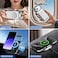 SkyEagle Compatible with Magsafe 2 in 1 Detachable iPhone 17 Pro Max Wallet Case with Card HolderWomen Men Magnetic PU Leather RFID Blocking Flip Kickstand Credit Slotsfor Apple 17 ProMaxWhite