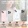 uCOLOR for iPhone 15 Pro Max 67 Wallet Case Magsafe with Card Holder SlotCompatible with MagSafe Folio Flip PU Leather Double Magnetic RFID Design with Camera Lens Protector Blue Floral