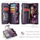 Defencase Compatible with Galaxy A16 5G Case Wallet with RFID Blocking Card Holder for Women and Men PU Leather Magnetic Snap Flip Zipper Strap Wallet Phone Case for Samsung Galaxy A16 5G Purple