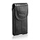 Hengwin Genuine Leather Cell Phone Holster for Belt Men Vertical Phone Holder Belt Pouch Fits for iPhone 15 Pro Max 14 Pro Max 13 Pro Max Samsung Galaxy S24 Ultra Note9 Case with Belt Clip Black