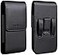 Yuzihan Fit for iPhone 13 Mini 12 Mini iPhone SE 2020 iPhone 8 7 6S 6 Belt Holster Premium Leather with Belt Clip Loop Fit with Defender Case Protective Armor Battery Case On