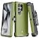 M MYBAT PRO Maverick Series for Samsung Galaxy S25 Ultra Case with Belt Clip Holster 69 inch Heavy Duty Military Grade Drop Protective Case w 360 Rotating Stand No Screen Protector Army Green