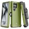 M MYBAT PRO Maverick Series for Samsung Galaxy S25 Ultra Case with Belt Clip Holster 69 inch Heavy Duty Military Grade Drop Protective Case w 360 Rotating Stand No Screen Protector Army Green