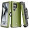M MYBAT PRO Maverick Series for Samsung Galaxy S25 Ultra Case with Belt Clip Holster 69 inch Heavy Duty Military Grade Drop Protective Case w 360 Rotating Stand No Screen Protector Army Green
