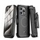 M MYBAT PRO Maverick Series for iPhone 15 Pro Max Case with Belt Clip HolsterCompatible with Magsafe wScreen ProtectorAntiDropShockproofwith 360Rotating KickstandHeavy Duty Protection