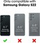 OtterBox Defender Case Belt ClipStand for Samsung Galaxy S22 NOT PlusUltra Retail Packaging AntiMicrobial Fort Blue