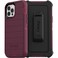 OtterBox Defender Series Case for iPhone 12 iPhone 12 Pro Only Holster Clip Included Microbial Defense Protection Retail Packaging Berry Potion Raspberry WineBoysenberry