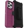 OtterBox Defender Series Screenless Edition Case for iPhone 14 Pro Max Only Holster Clip Included Microbial Defense Protection NonRetail Packaging Morning Sky Pink