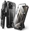 SUPCASE for iPhone 15 Pro Max Case with Screen Protector Unicorn Beetle Pro Builtin Stand BeltClip MilitaryGrade Protection Full Body Heavy Duty Phone Case for iPhone 15 Pro Max Black