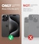SUPCASE for iPhone 15 Pro Max Case with Screen Protector Unicorn Beetle Pro Builtin Stand BeltClip MilitaryGrade Protection Full Body Heavy Duty Phone Case for iPhone 15 Pro Max Black
