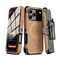 M MYBAT PRO for iPhone 17 Pro Max Case with Belt Clip Holster Maverick Series 17 Pro Max CaseCompatible with Magsafe wScreen ProtectorAntiDropwith 360Rotating KickstandCamel Brown