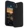 SURPHY Case for iPhone 13 Pro Case with Screen Protector 13 Pro Liquid Silicone Phone Cases Camera Protection Soft Microfiber Lining Black