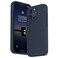 SURPHY Case for iPhone 13 Pro Case with Screen Protector 13 Pro Liquid Silicone Phone Cases Camera Protection Soft Microfiber Lining Midnight Blue