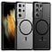 TIANNIUKE Magnetic Case for Samsung Galaxy S21 Ultra Translucent Matte AntiFingerprint Compatible with MagSafe Slim Fit Shockproof Protective Phone Case for Galaxy S21 Ultra