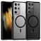 TIANNIUKE Magnetic Case for Samsung Galaxy S21 Ultra Translucent Matte AntiFingerprint Compatible with MagSafe Slim Fit Shockproof Protective Phone Case for Galaxy S21 Ultra