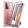 Dexnor for Samsung Galaxy Note 20 Ultra 5G Case Built in Screen Protector and Kickstand Heavy Duty Military Grade Protection Shockproof Protective Cover for Galaxy Note 20 Ultra Rose Gold