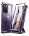 Dexnor for Samsung Galaxy Note 20 Ultra 5G Case Built in Screen Protector and Kickstand Heavy Duty Military Grade Protection Shockproof Protective Cover for Samsung Galaxy Note 20 Ultra Purple