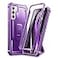 Dexnor for Samsung Galaxy S21 Case Built in Screen Protector and Kickstand Heavy Duty Military Grade Protection Shockproof Protective Cover for Samsung Galaxy S21 5G 62 inch Purple