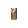 Wildflower Cases Compatible with iPhone 15 Pro Protective Black Bumper 65ft Drop Test Women Owned Small Business Leopard Animal Brown Spots Cute Trendy Meow