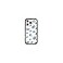 Wildflower Cases Compatible with iPhone 16 Pro Protective Black Bumper 65ft Drop Test Women Owned Small Business Floral Blue White Dainty Cute Trendy Moonlight Rose