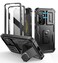 Dexnor for Samsung Galaxy S24 Case with Builtin Slide Camera Cover Screen Protector Kickstand HeavyDuty Shockproof Rugged Case FullBody Bumper Protective Cover for Galaxy S24 2024Black