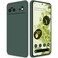 GiiYoon Silicone Case Compatible with Google Pixel 6 Full Body Silky Soft Touch Phone Case with Camera Protection Shockproof Cover with Microfiber Lining Green