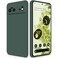 GiiYoon Silicone Case Compatible with Google Pixel 6 Full Body Silky Soft Touch Phone Case with Camera Protection Shockproof Cover with Microfiber Lining Green