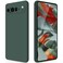 GiiYoon Silicone Case Compatible with Google Pixel 9 Pro XL Full Body Silky Soft Touch Phone Case with Camera Protection Shockproof Cover with Microfiber Lining Green