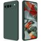GiiYoon Silicone Case Compatible with Google Pixel 9 Pro XL Full Body Silky Soft Touch Phone Case with Camera Protection Shockproof Cover with Microfiber Lining Green