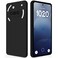 GiiYoon Silicone Case Compatible with Nothing Phone 3a Full Body Silky Soft Touch Phone Case with Camera Protection Shockproof Cover with Microfiber Lining Black