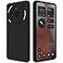 GiiYoon Silicone Case Compatible with Nothing Phone 3a Pro Full Body Silky Soft Touch Phone Case with Camera Protection Shockproof Cover with Microfiber Lining Black