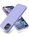 OTOFLY Compatible with iPhone 1212 Pro Case 61 inch2020Silky and Soft Touch Series Premium Soft Liquid Silicone Rubber FullBody Protective Bumper Case Light Purple
