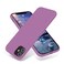 OTOFLY Compatible iPhone 12 12 Pro Case 61 inch 2020 Silky Soft Touch Series Premium Soft Liquid Silicone Rubber FullBody Protective Bumper Lilac Purple