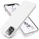 OTOFLY Compatible with iPhone 12 Pro Max Case 67 inch2020Silky and Soft Touch Series Premium Soft Liquid Silicone Rubber FullBody Protective Bumper Case White