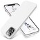 OTOFLY Compatible with iPhone 12 Pro Max Case 67 inch2020Silky and Soft Touch Series Premium Soft Liquid Silicone Rubber FullBody Protective Bumper Case White