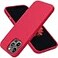 OTOFLY Compatible with iPhone 13 Pro CaseLiquid Silicone Slim Protective Shockproof Phone Case Cover with AntiScratch Microfiber Lining 61 inch Red