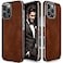 LOHASIC for iPhone 16 Pro Max Leather Case Slim Luxury Business Classic Shockproof Cover Protective Phone Cases for iPhone 16 ProMax 69 2024 Brown