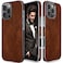 LOHASIC for iPhone 16 Pro Max Leather Case Slim Luxury Business Classic Shockproof Cover Protective Phone Cases for iPhone 16 ProMax 69 2024 Brown