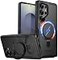 Poetic Neon MagPro Case for Samsung Galaxy S25 Ultra 5G Magnetic Ring Stand Dual Layer Rugged Slim Shockproof Protective Cover Black