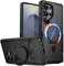Poetic Neon MagPro Case for Samsung Galaxy S25 Ultra 5G Magnetic Ring Stand Dual Layer Rugged Slim Shockproof Protective Cover Black