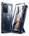 Dexnor for Samsung Galaxy Note 20 Ultra 5G Case Built in Screen Protector and Kickstand Heavy Duty Military Grade Protection Shockproof Protective Cover for Samsung Galaxy Note 20 Ultra Navy Blue