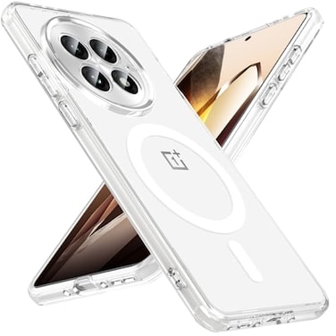 Hensinple Magnetic for OnePlus 13 Case Compatible with MagSafe Translucent Shockproof Slim Fit Military Grade Drop Proof Protection AntiFingerprint Cover Phone Case for OnePlus 13 5G 2025Clear