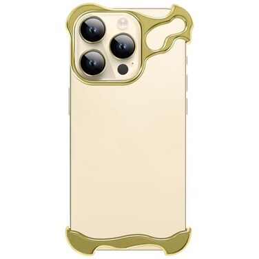 aidvaia Phone Case Compatible with iPhone 15 Pro Max Compatible with Lens Camera Protection Frameless Minimalist Design Extremely Highlighting Personality